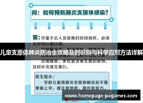 儿童支原体肺炎防治全攻略及时识别与科学应对方法详解